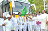 Mangalore: District in-charge minister flags off Coir Kranti Express